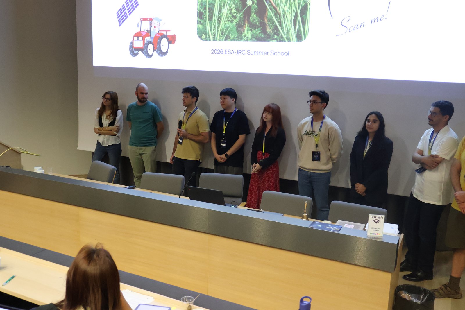 Presenting the group project: using reflected GNSS signals to monitor soil moisture